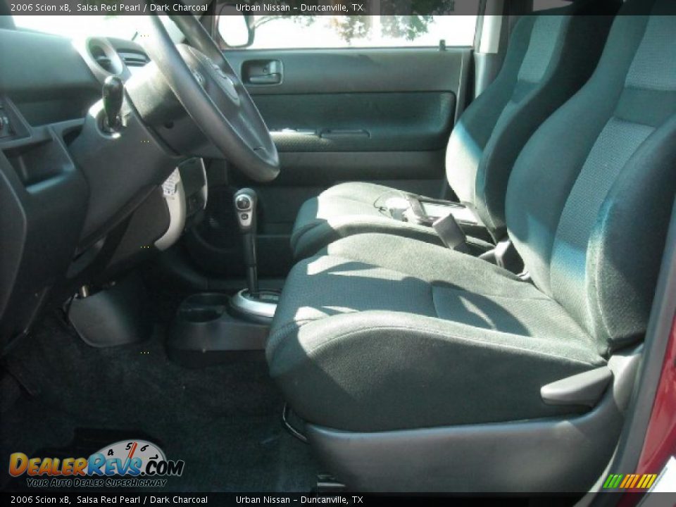 2006 Scion xB Salsa Red Pearl / Dark Charcoal Photo #9