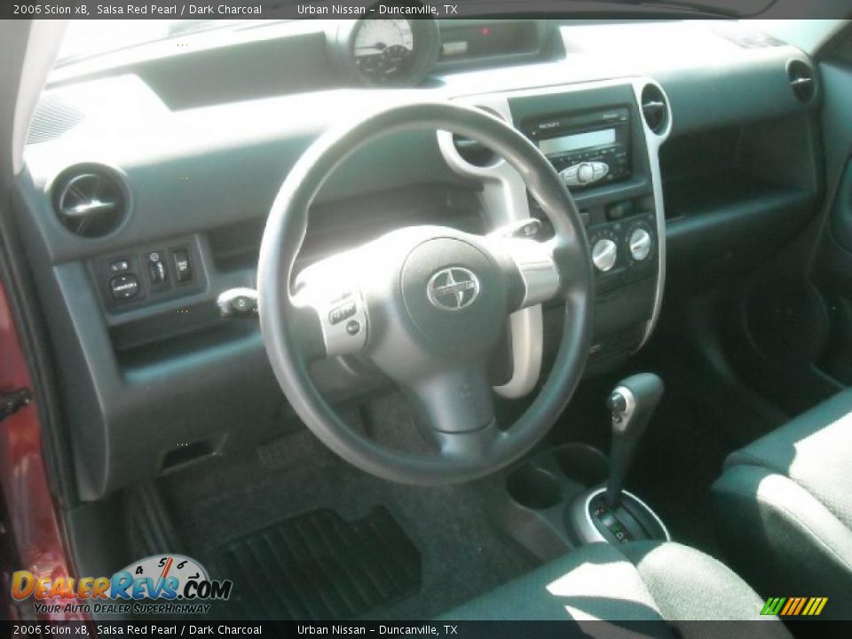 2006 Scion xB Salsa Red Pearl / Dark Charcoal Photo #10
