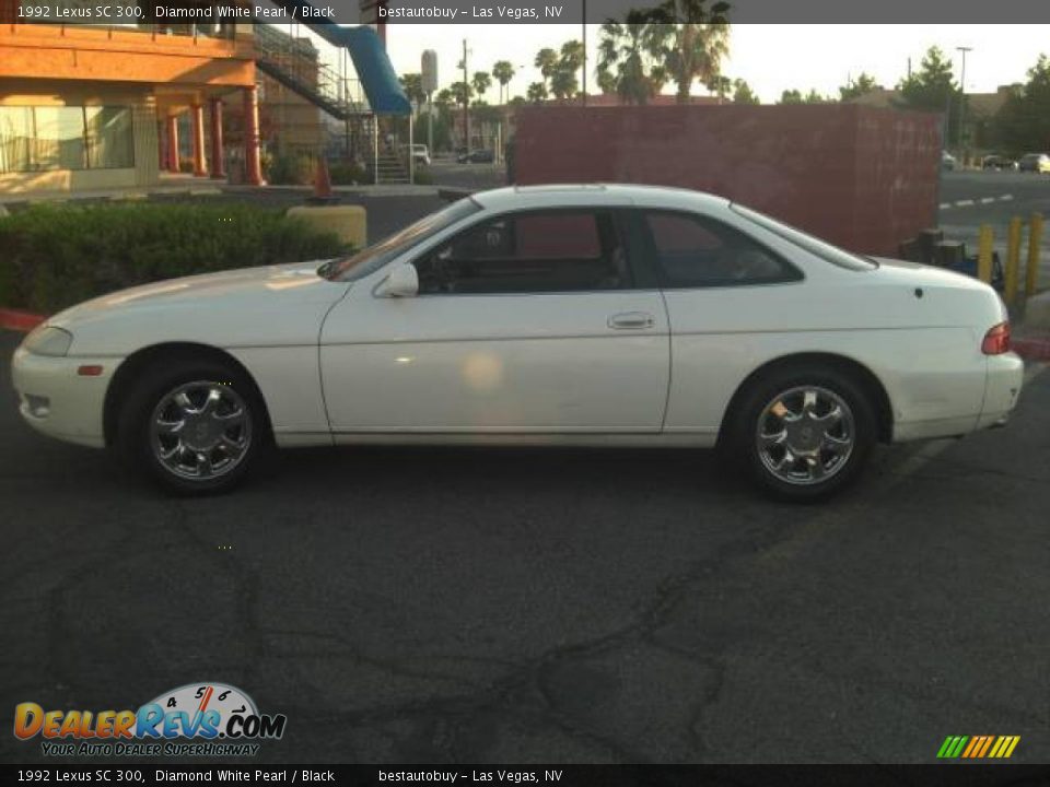 1992 Lexus SC 300 Diamond White Pearl / Black Photo #1