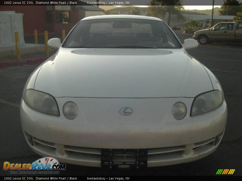 1992 Lexus SC 300 Diamond White Pearl / Black Photo #3
