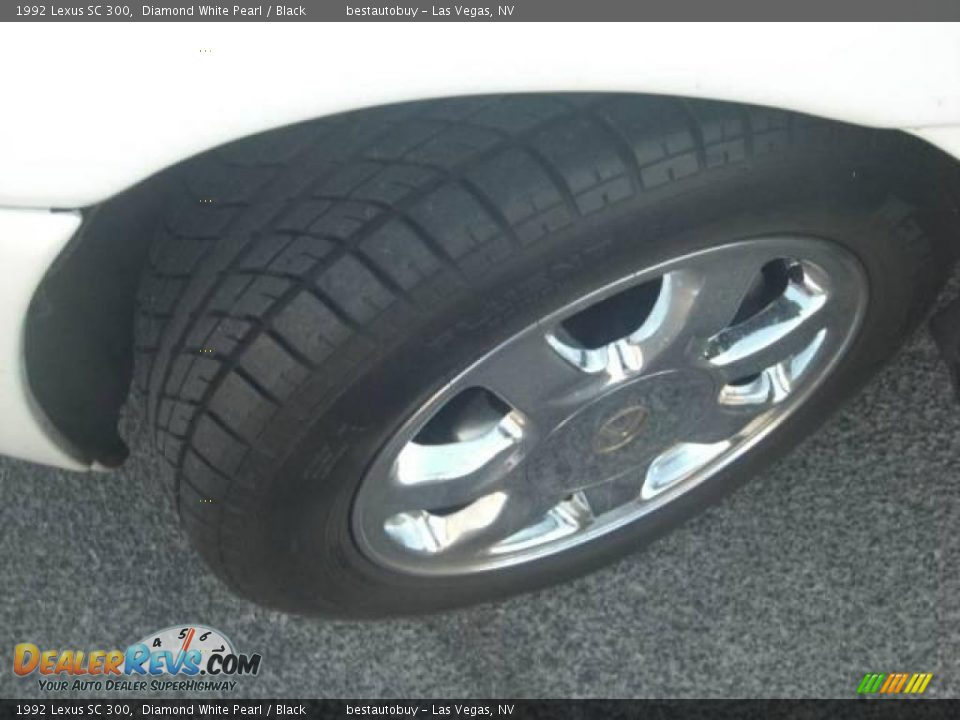 1992 Lexus SC 300 Diamond White Pearl / Black Photo #11