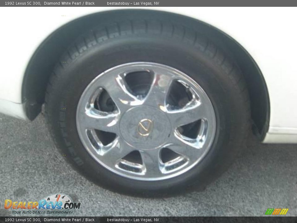 1992 Lexus SC 300 Diamond White Pearl / Black Photo #13
