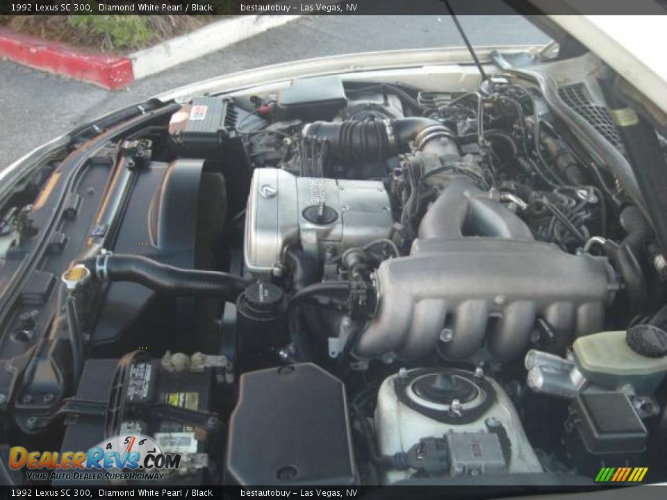 1992 Lexus SC 300 Diamond White Pearl / Black Photo #20