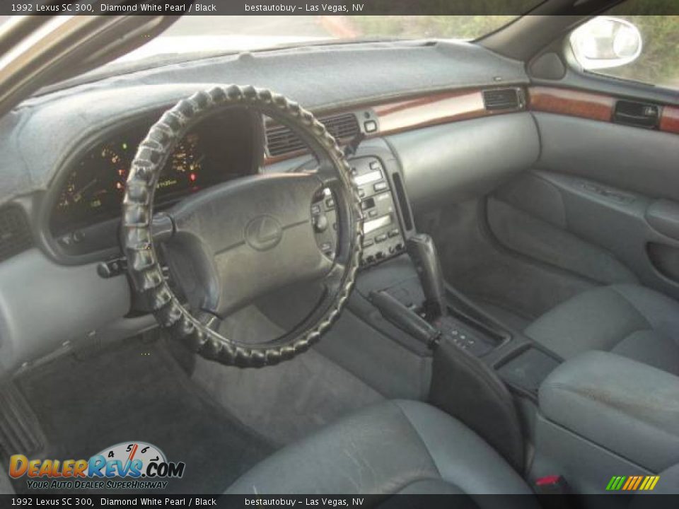1992 Lexus SC 300 Diamond White Pearl / Black Photo #26
