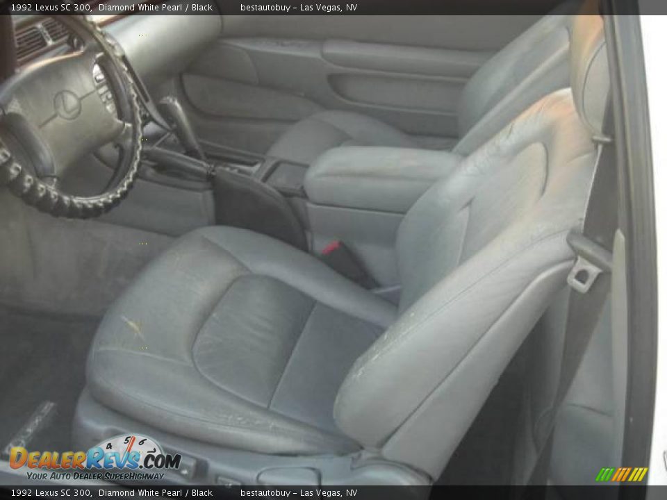 1992 Lexus SC 300 Diamond White Pearl / Black Photo #27