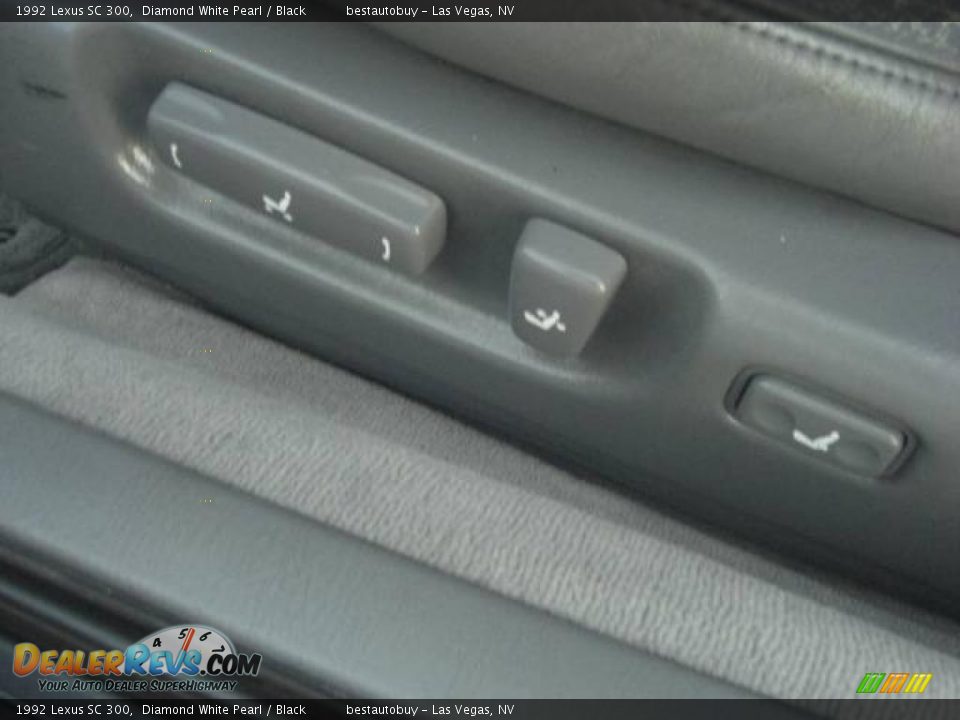 1992 Lexus SC 300 Diamond White Pearl / Black Photo #28
