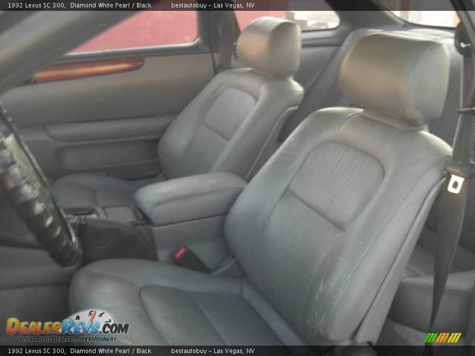 1992 Lexus SC 300 Diamond White Pearl / Black Photo #30