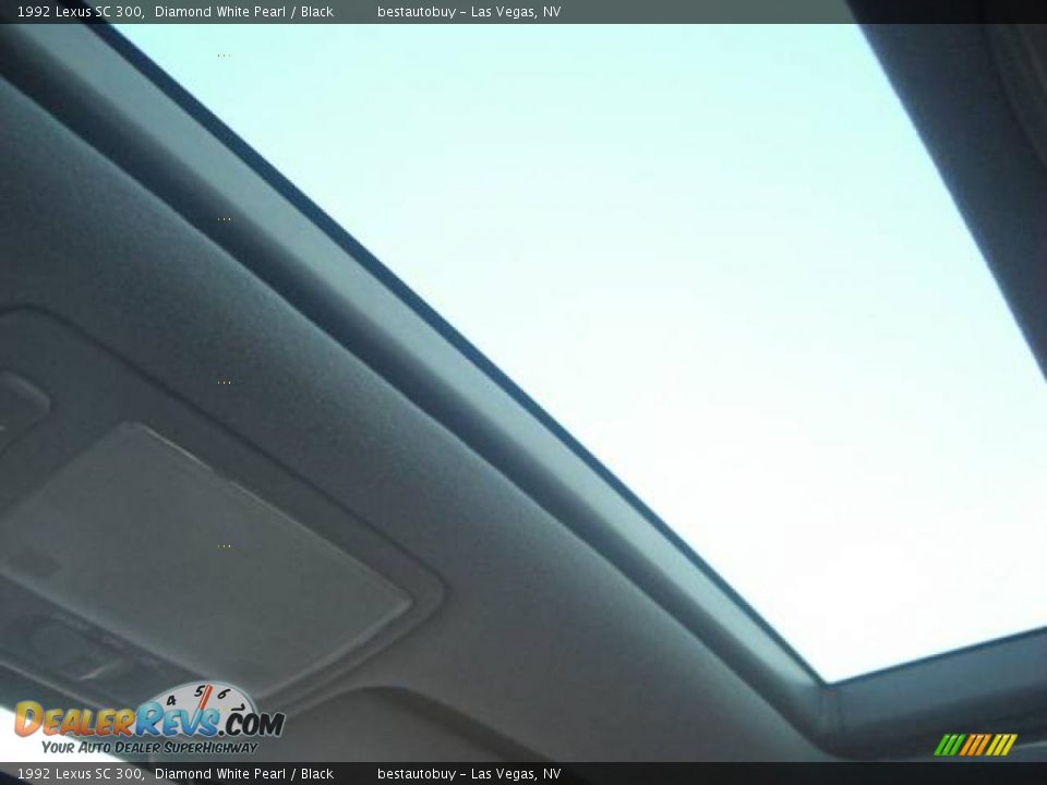 1992 Lexus SC 300 Diamond White Pearl / Black Photo #36