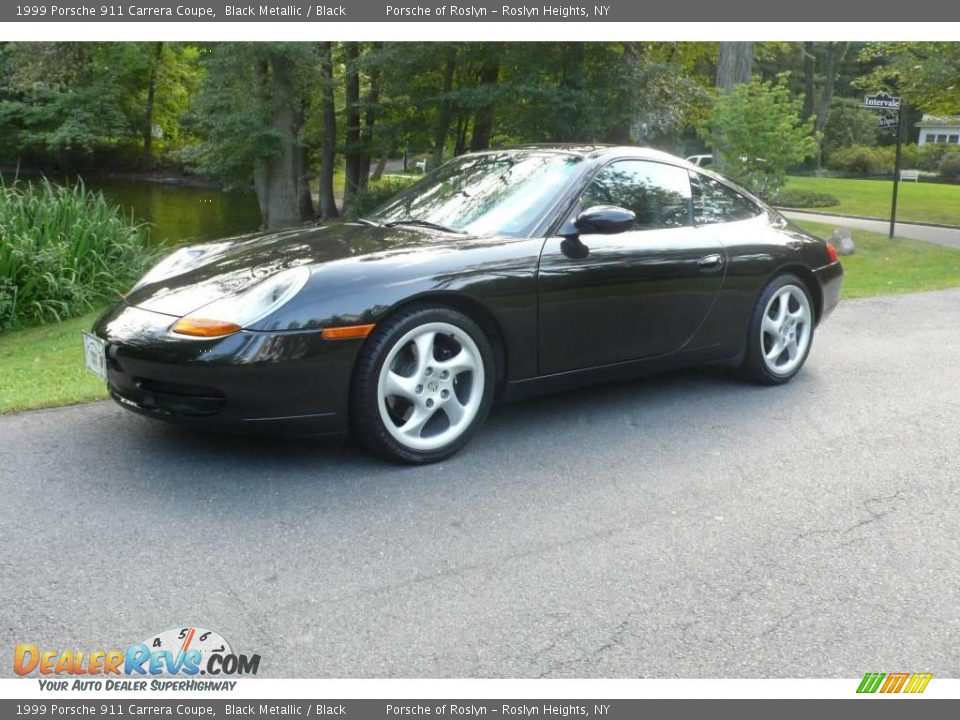 1999 Porsche 911 Carrera Coupe Black Metallic / Black Photo #1
