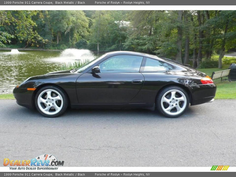 1999 Porsche 911 Carrera Coupe Black Metallic / Black Photo #2