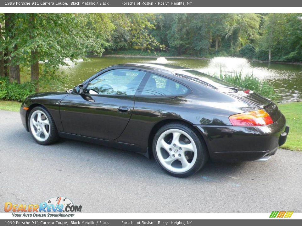 1999 Porsche 911 Carrera Coupe Black Metallic / Black Photo #3