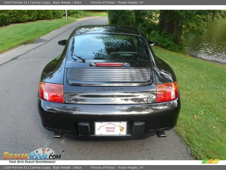 1999 Porsche 911 Carrera Coupe Black Metallic / Black Photo #4