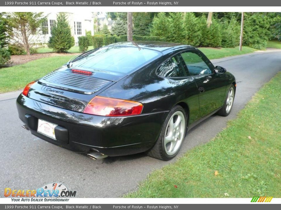 1999 Porsche 911 Carrera Coupe Black Metallic / Black Photo #5