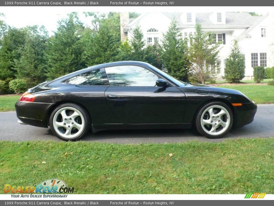 1999 Porsche 911 Carrera Coupe Black Metallic / Black Photo #6