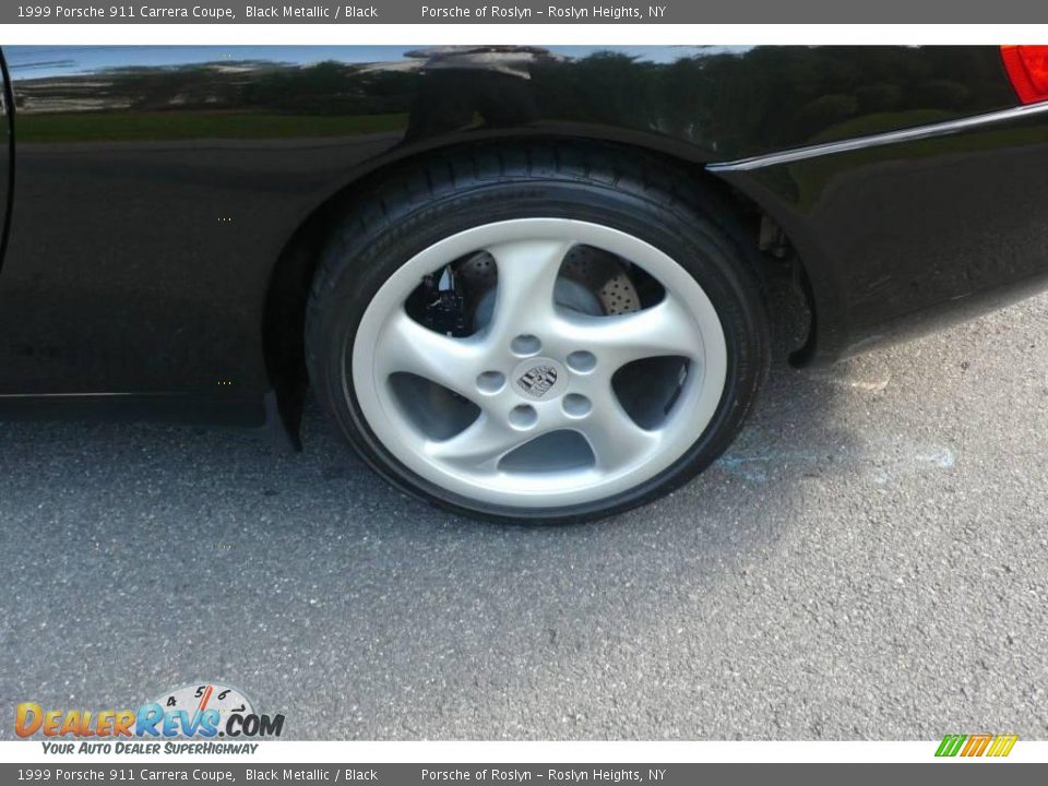 1999 Porsche 911 Carrera Coupe Black Metallic / Black Photo #8