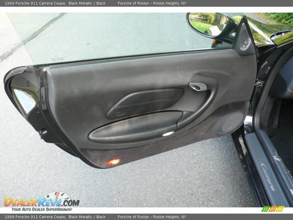 1999 Porsche 911 Carrera Coupe Black Metallic / Black Photo #10