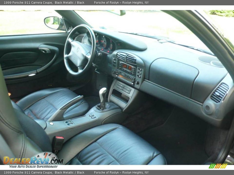 1999 Porsche 911 Carrera Coupe Black Metallic / Black Photo #11