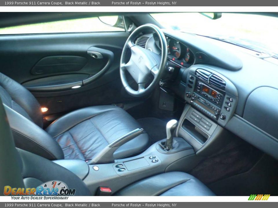 1999 Porsche 911 Carrera Coupe Black Metallic / Black Photo #13