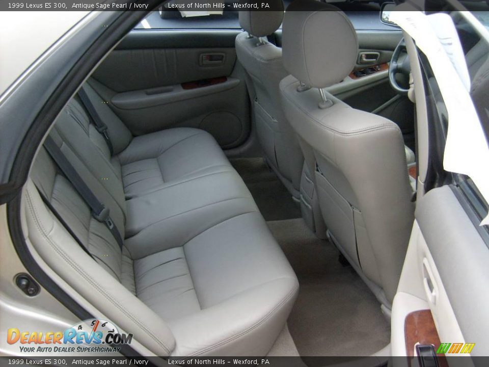 1999 Lexus ES 300 Antique Sage Pearl / Ivory Photo #16