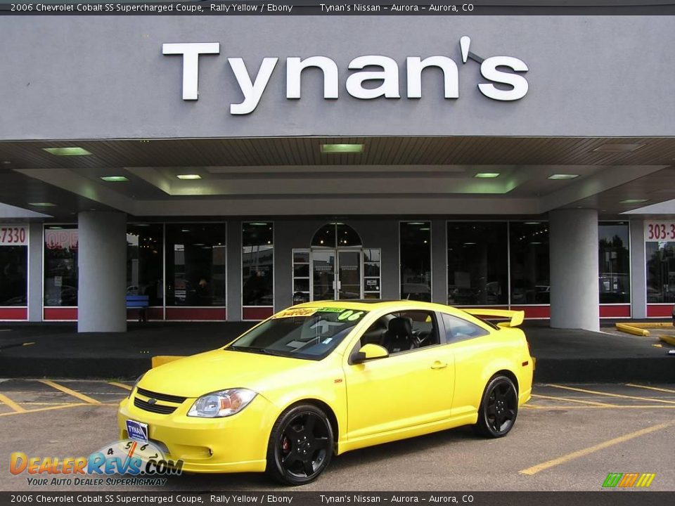 2006 Chevrolet Cobalt SS Supercharged Coupe Rally Yellow / Ebony Photo #1