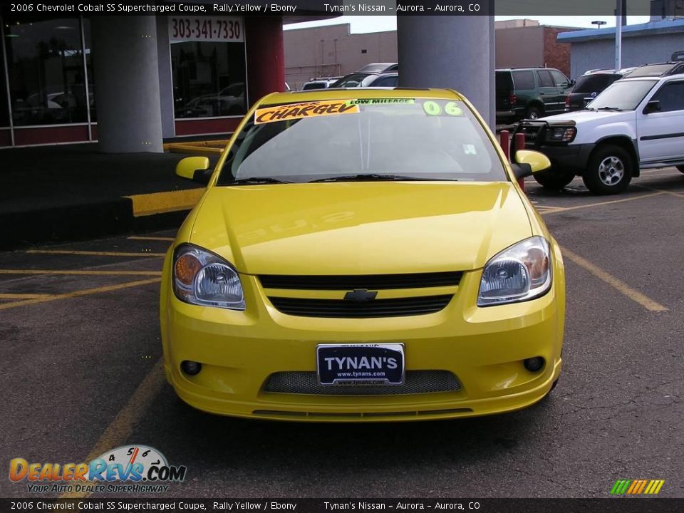 2006 Chevrolet Cobalt SS Supercharged Coupe Rally Yellow / Ebony Photo #2