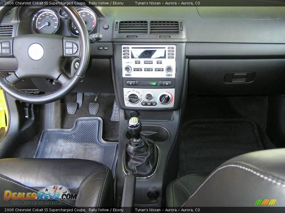 2006 Chevrolet Cobalt SS Supercharged Coupe Rally Yellow / Ebony Photo #8