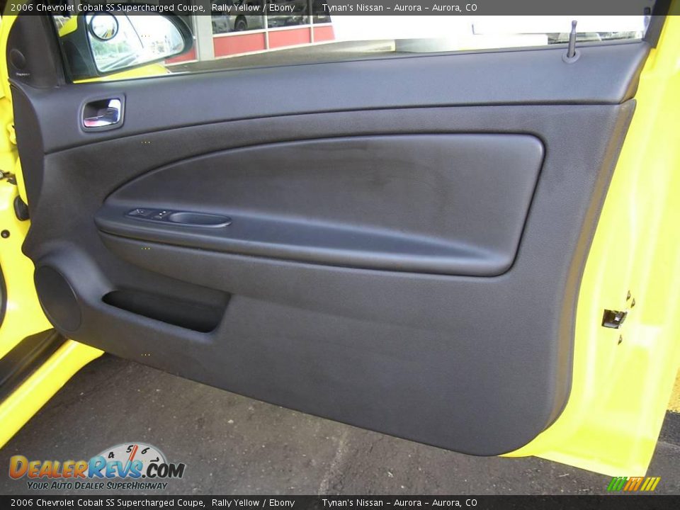 2006 Chevrolet Cobalt SS Supercharged Coupe Rally Yellow / Ebony Photo #14