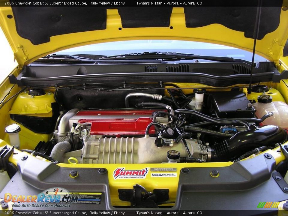 2006 Chevrolet Cobalt SS Supercharged Coupe Rally Yellow / Ebony Photo #15