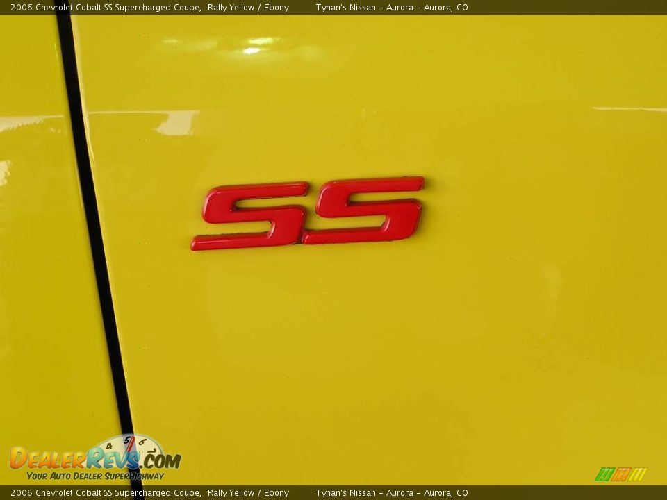 2006 Chevrolet Cobalt SS Supercharged Coupe Rally Yellow / Ebony Photo #18