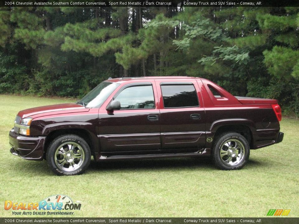 2004 Chevrolet Avalanche Southern Comfort Conversion Sport Red Metallic / Dark Charcoal Photo #1