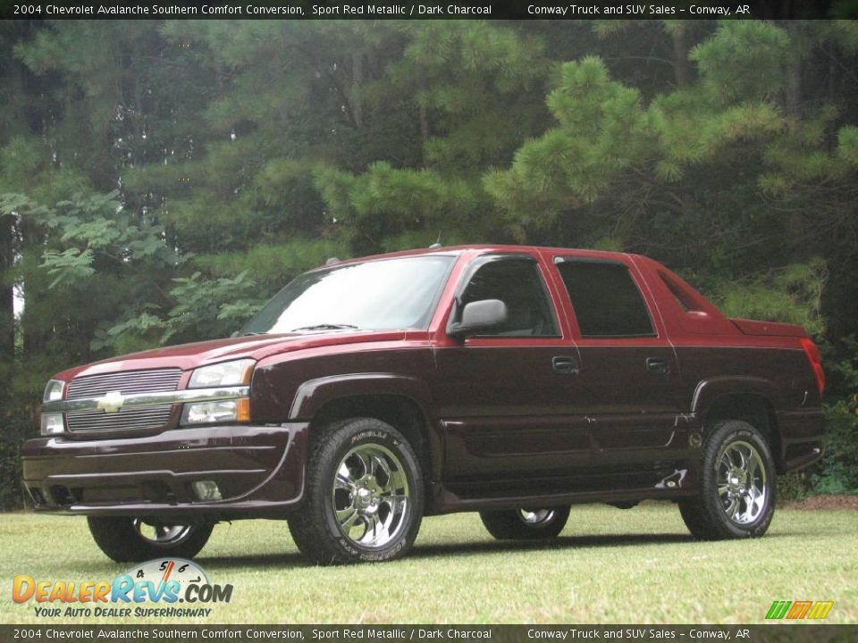 2004 Chevrolet Avalanche Southern Comfort Conversion Sport Red Metallic / Dark Charcoal Photo #2