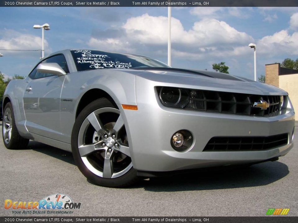 2010 Chevrolet Camaro LT/RS Coupe Silver Ice Metallic / Black Photo #1