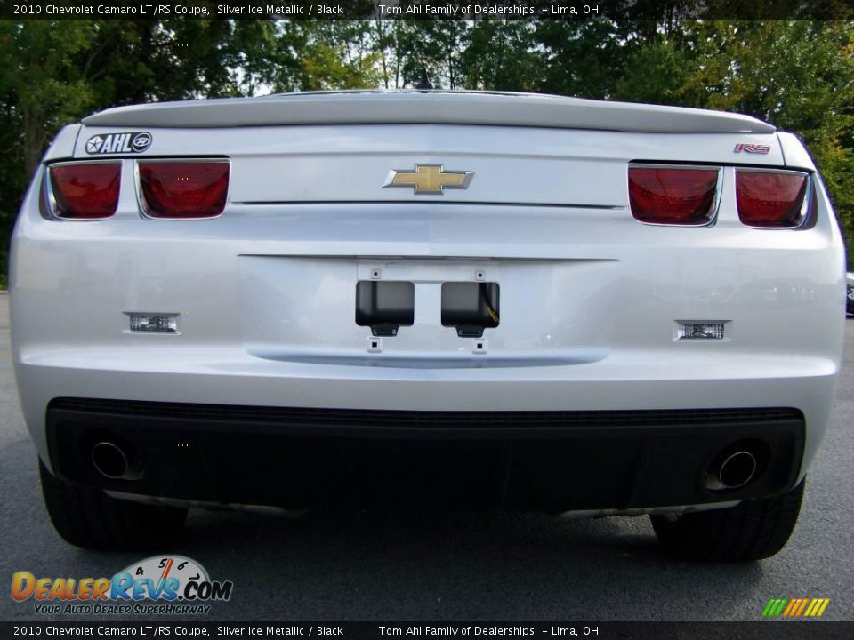 2010 Chevrolet Camaro LT/RS Coupe Silver Ice Metallic / Black Photo #6