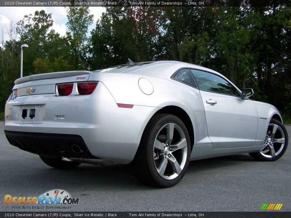 2010 Chevrolet Camaro LT/RS Coupe Silver Ice Metallic / Black Photo #7