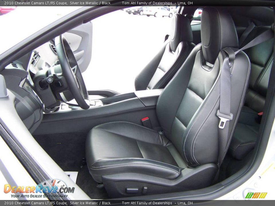 2010 Chevrolet Camaro LT/RS Coupe Silver Ice Metallic / Black Photo #9
