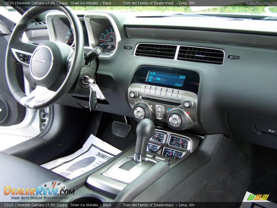 2010 Chevrolet Camaro LT/RS Coupe Silver Ice Metallic / Black Photo #12