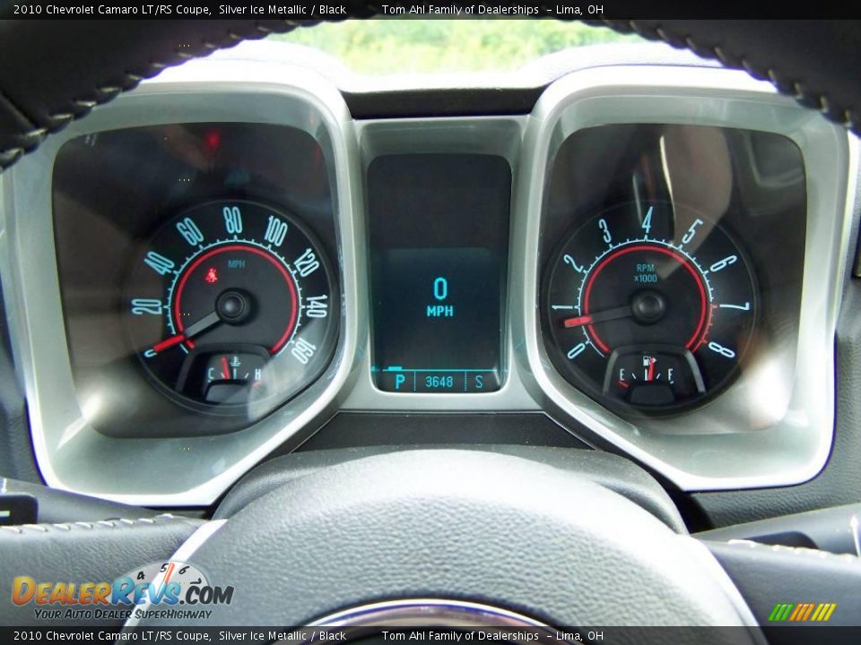 2010 Chevrolet Camaro LT/RS Coupe Silver Ice Metallic / Black Photo #14