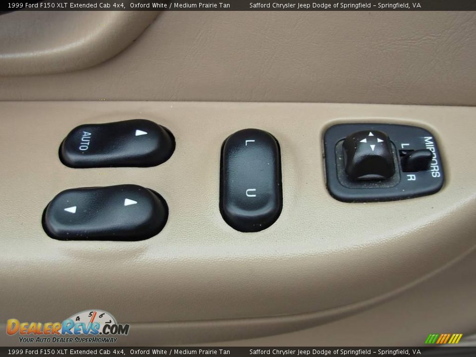 1999 Ford F150 XLT Extended Cab 4x4 Oxford White / Medium Prairie Tan Photo #15