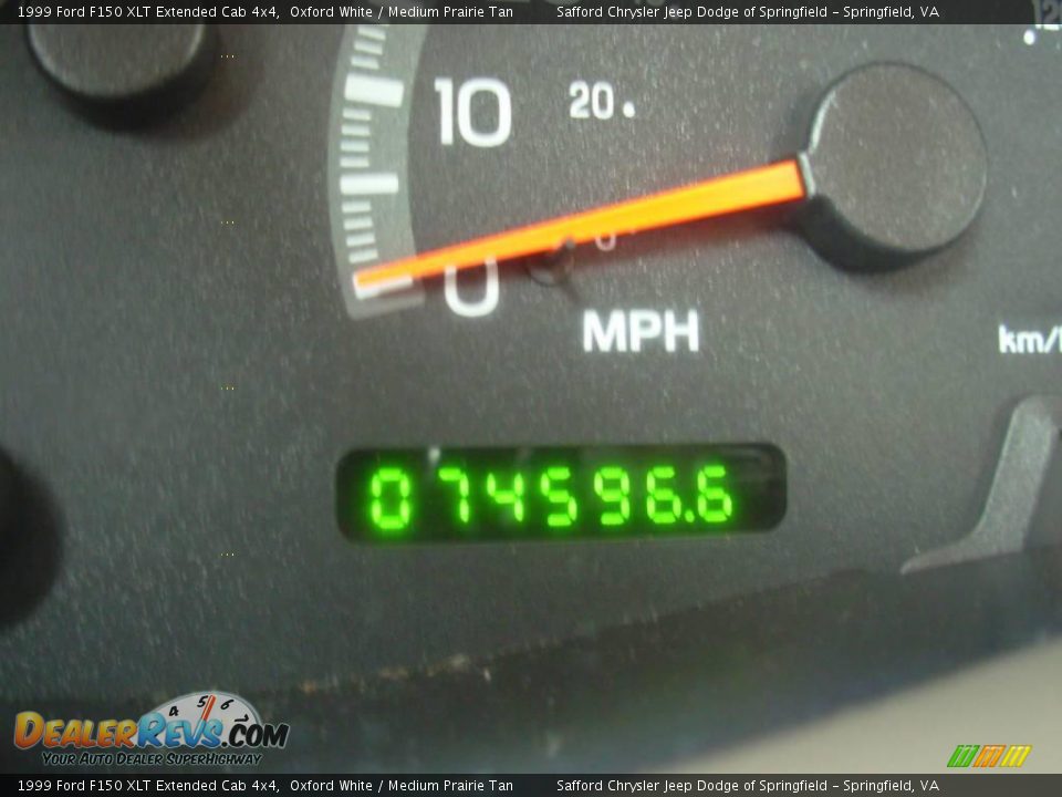 1999 Ford F150 XLT Extended Cab 4x4 Oxford White / Medium Prairie Tan Photo #17