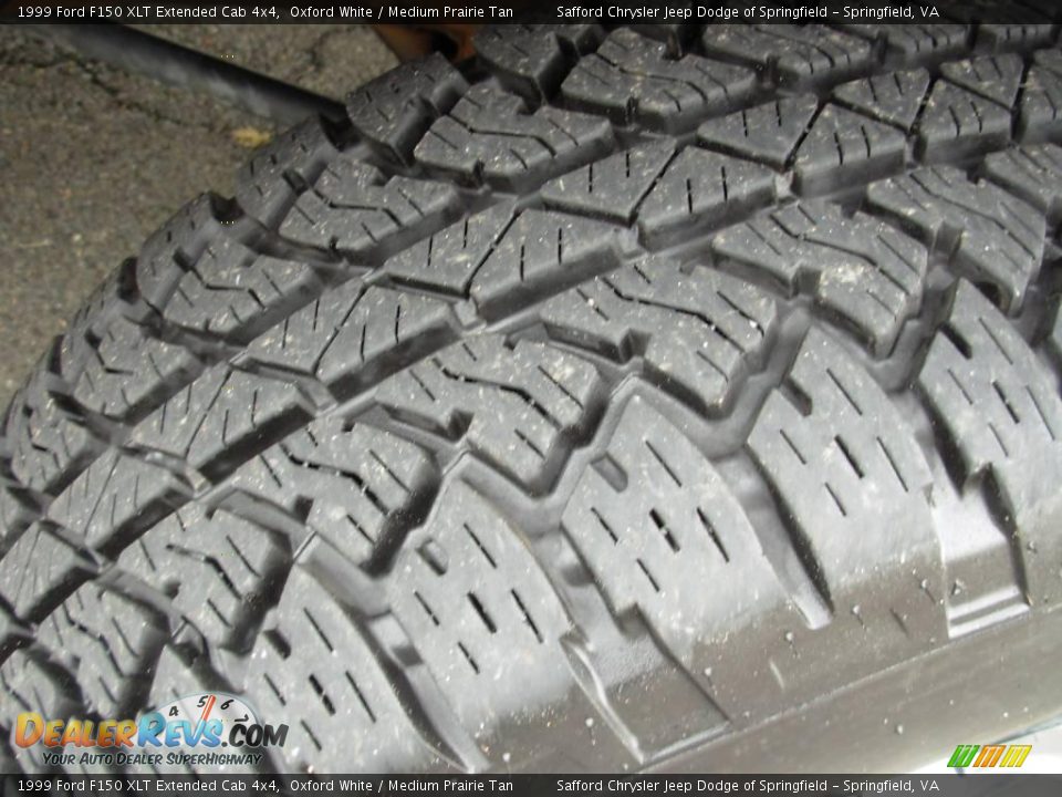 1999 Ford F150 XLT Extended Cab 4x4 Oxford White / Medium Prairie Tan Photo #26