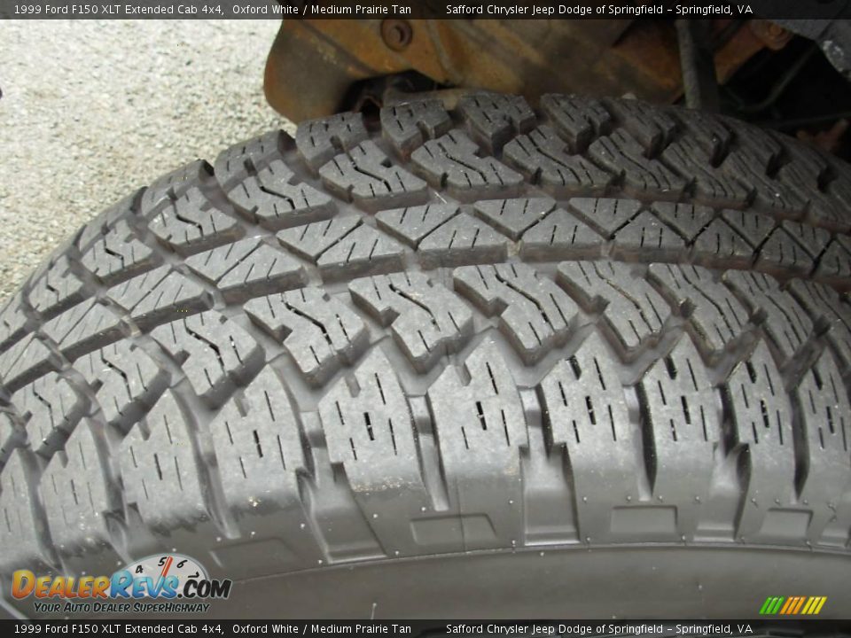 1999 Ford F150 XLT Extended Cab 4x4 Oxford White / Medium Prairie Tan Photo #27