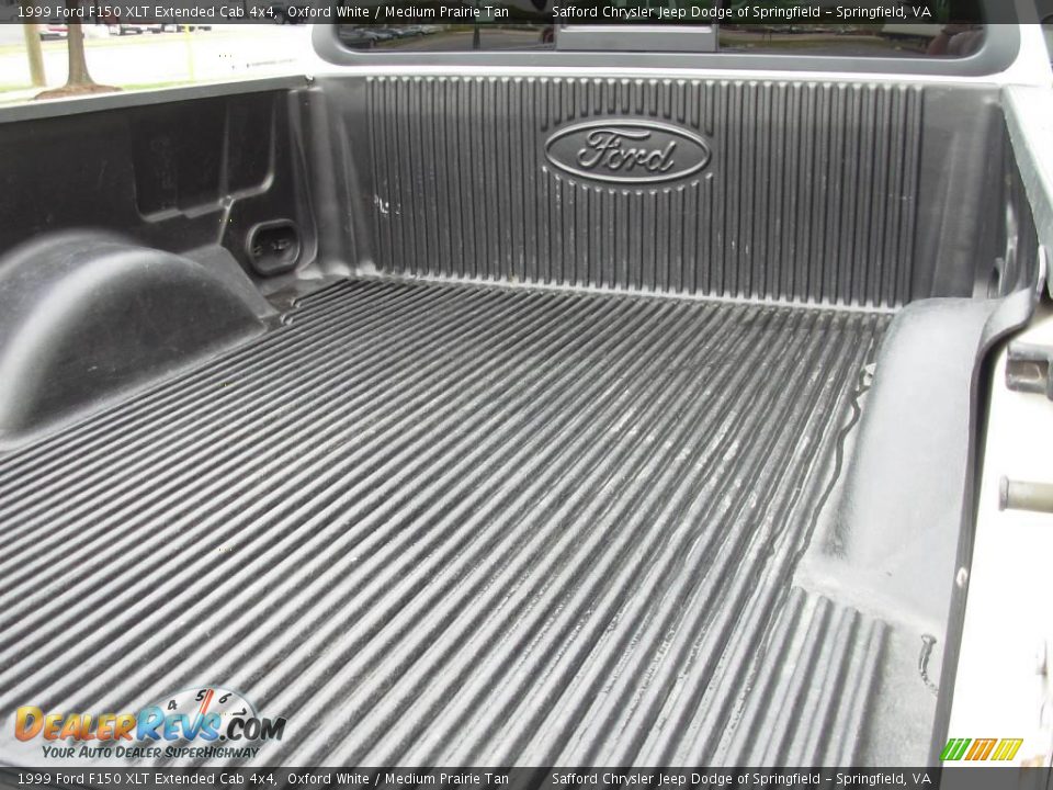 1999 Ford F150 XLT Extended Cab 4x4 Oxford White / Medium Prairie Tan Photo #29