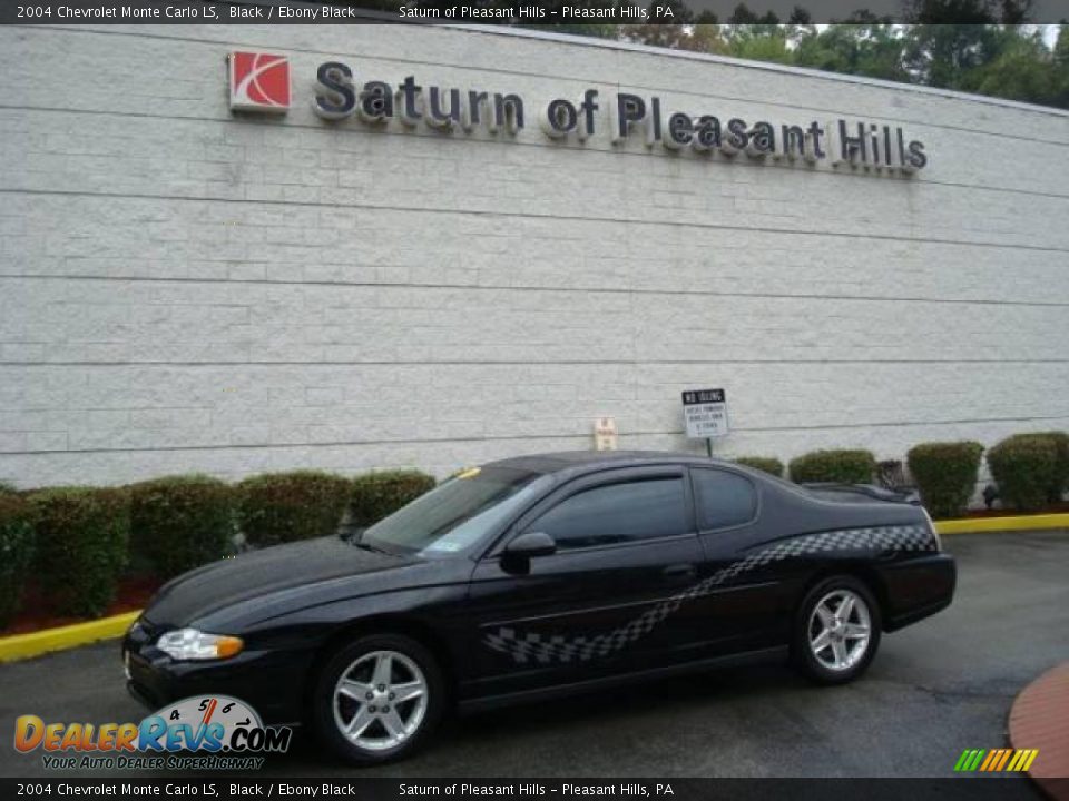 2004 Chevrolet Monte Carlo LS Black / Ebony Black Photo #1