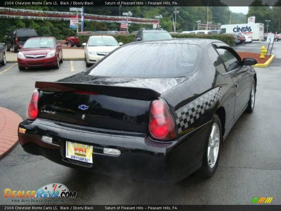 2004 Chevrolet Monte Carlo LS Black / Ebony Black Photo #4
