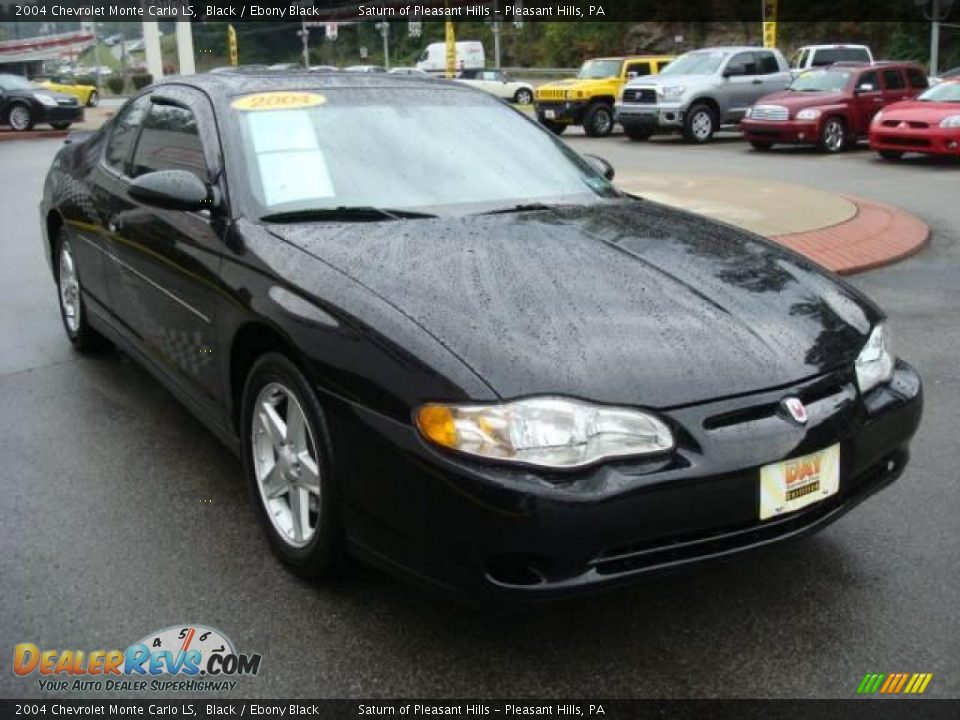 2004 Chevrolet Monte Carlo LS Black / Ebony Black Photo #5