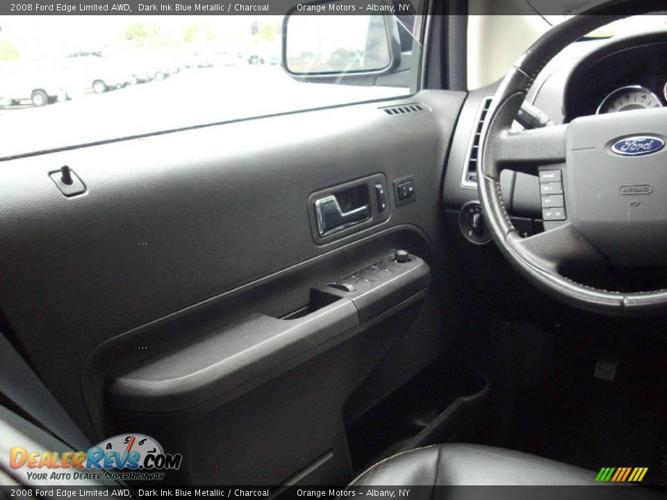 2008 Ford Edge Limited AWD Dark Ink Blue Metallic / Charcoal Photo #7