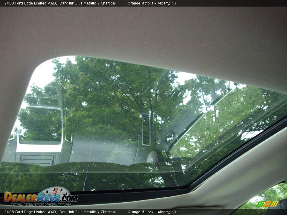 2008 Ford Edge Limited AWD Dark Ink Blue Metallic / Charcoal Photo #8