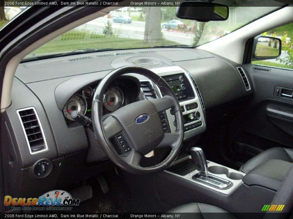 2008 Ford Edge Limited AWD Dark Ink Blue Metallic / Charcoal Photo #11