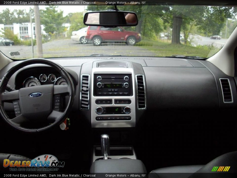 2008 Ford Edge Limited AWD Dark Ink Blue Metallic / Charcoal Photo #15