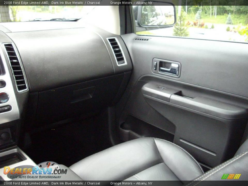 2008 Ford Edge Limited AWD Dark Ink Blue Metallic / Charcoal Photo #16